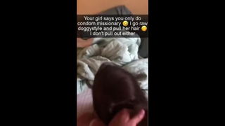 Video by mystuffwarehouse with the username @mystuffwarehouse,  April 12, 2024 at 10:25 PM. The post is about the topic Amateurs and the text says 'I guess you're gona be a father.

#hotwife #cheating #captions

Make sure you follow, like and share'