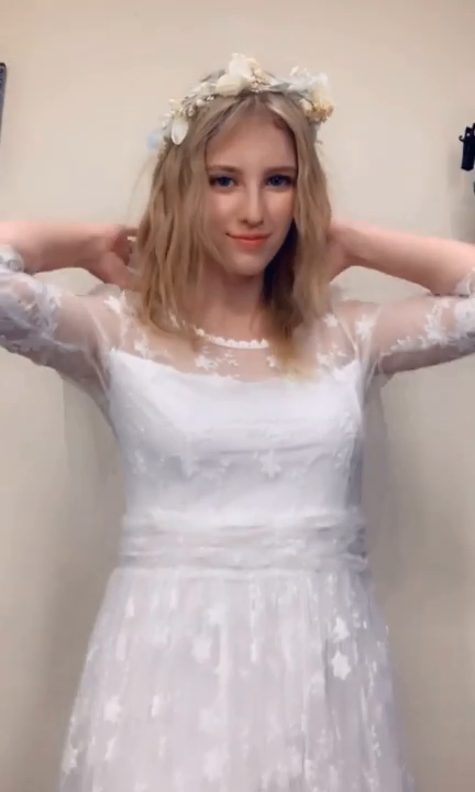 Video by Erotica with the username @String24,  October 5, 2020 at 9:24 PM. The post is about the topic Wedding and Bride and the text says 'bride stripping'