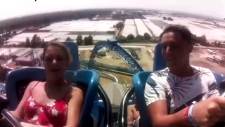 Video by gliddy with the username @gliddy,  August 30, 2019 at 1:50 PM. The post is about the topic Amateurs and the text says 'Best roller-coaster ever'