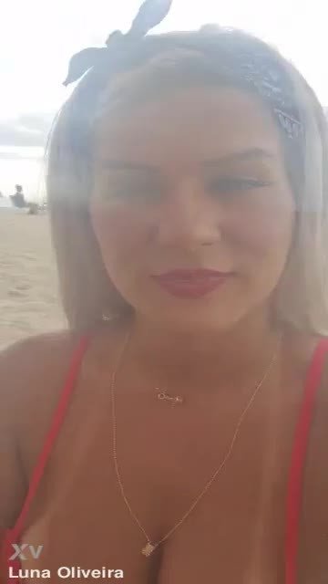 Shared Video by CristinaeAntony with the username @CristinaeAntony,  December 22, 2022 at 5:17 PM. The post is about the topic Flashers and Public Nudes and the text says '#LunaOliveira'