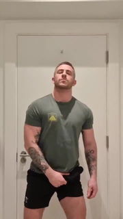 Video by Nickplus33 with the username @Nickplus33, who is a verified user,  October 30, 2023 at 1:01 PM and the text says '#vid #reveal #bating #bator #band #DL #hung #loads #cum #ink'