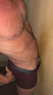 Video by Nickplus33 with the username @Nickplus33, who is a verified user,  April 18, 2024 at 2:49 AM and the text says '#hotvid #hung #gloryhole #cruising #cocksucking #BJ #longdick #hairy #dilf'