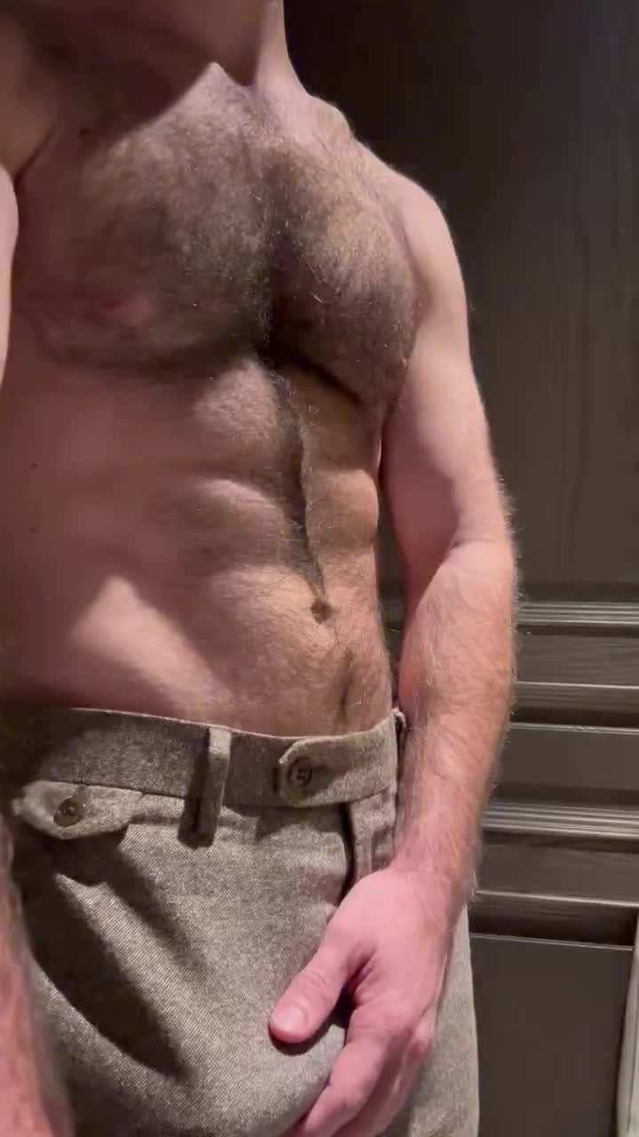 Video by Nickplus33 with the username @Nickplus33, who is a verified user,  April 23, 2024 at 1:38 AM and the text says '#hairy #toned #otter  #hung #reveal #hotvid #spear #thickbush #bush #bator #cum'