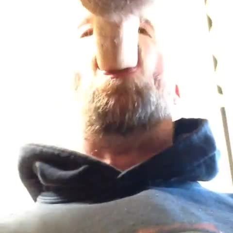 Video by Nickplus33 with the username @Nickplus33, who is a verified user,  April 27, 2024 at 2:28 AM and the text says '#cocksucking #hung #thickdick #beard #dilf #cum #cumeater #BJ #daddy'