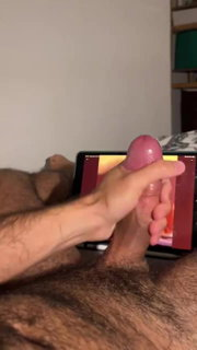 Video by Nickplus33 with the username @Nickplus33, who is a verified user,  June 1, 2024 at 3:59 AM and the text says '#cum #cumshooter #hung #thickdick #cumfountain #hairy #veiny #bator #trimmed'