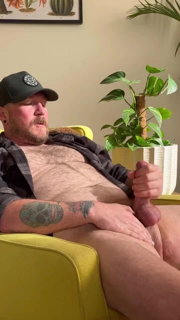 Video by Nickplus33 with the username @Nickplus33, who is a verified user,  June 7, 2024 at 3:02 AM and the text says '#bator #beard #ginger #dilf #hung #beefy #hairy #caps #balls'
