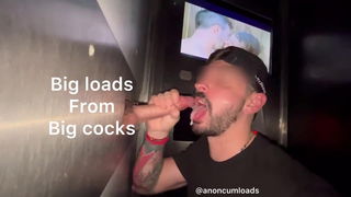 Video by Nickplus33 with the username @Nickplus33, who is a verified user,  July 1, 2024 at 2:01 AM and the text says '#gloryhole #hotvid #cum #hung #cocksucking #BJ #cruising #caps  #scruff  #beard #cumeater'