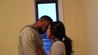 Video by blackwhiteyellow with the username @blackwhiteyellow,  May 13, 2020 at 8:18 PM. The post is about the topic Black Cocks and Asian Pussy and the text says 'Korean embraces her first bbc gift #korean #bmaf #asian #bbc #interracial'