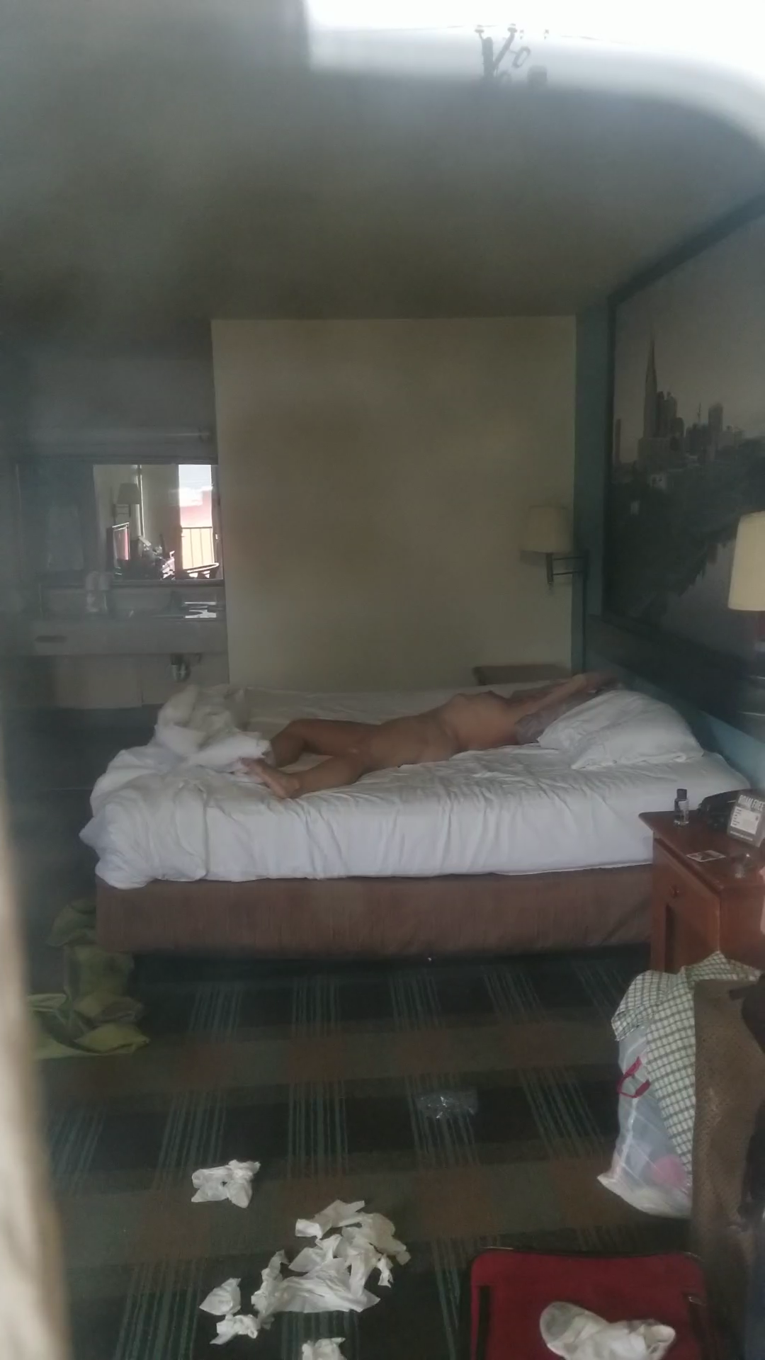Video by undefined with the username @undefined,  August 22, 2019 at 3:04 AM. The post is about the topic Ladies in bed and the text says 'from outside the room. Let me know what you think'