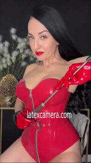 Video by LatexAngel with the username @LatexAngel, who is a star user,  August 3, 2024 at 12:06 PM. The post is about the topic Domination, Fetish, Bdsm, Mistress and the text says 'Ready on latexcamera to submit to My power?

#latexcorset #redlatex #latex #redlatexgloves #shortredlatexgloves #latexgloves #militaryhat #smoking #fetish #bigtits #MILF #greeneyes #brunette #sexy #angelikacroft #latexcamera'