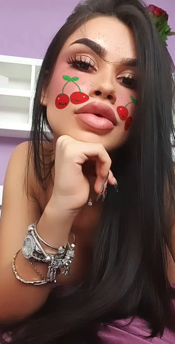 Video by SereneSophie with the username @SereneSophie, who is a star user,  March 19, 2020 at 7:53 AM. The post is about the topic #OutbreakCamGirls and the text says '#MyQuarantineInSixWords The video call is the safest!

Live now @ bit.ly/SereneSophie'