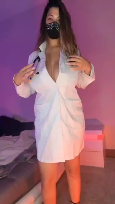 Video by CptSparx with the username @CptSparx,  October 25, 2022 at 10:13 AM. The post is about the topic Busty Chicks and the text says 'She gives the best medicine in the bedroom'