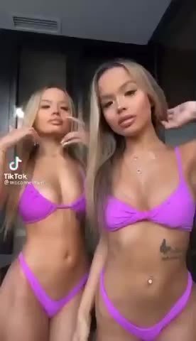 Video by Beach Nudist with the username @Letsplaynudistfriend, who is a verified user,  May 2, 2021 at 4:13 PM. The post is about the topic Visually Addictive and the text says 'Hot twins'