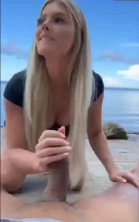 Shared Video by Beach Nudist with the username @Letsplaynudistfriend, who is a verified user,  May 21, 2023 at 3:20 PM. The post is about the topic Cuckold and Hotwife Corner and the text says 'Thiis is why I go on vacations without hubby'