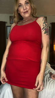 Video by Denise La Fleur with the username @deniselafleur, who is a star user,  June 8, 2021 at 9:29 AM. The post is about the topic MILF and the text says 'I call the color of this dress, “slut red”…whatcha think???…😉
#slutred #ladyinred'