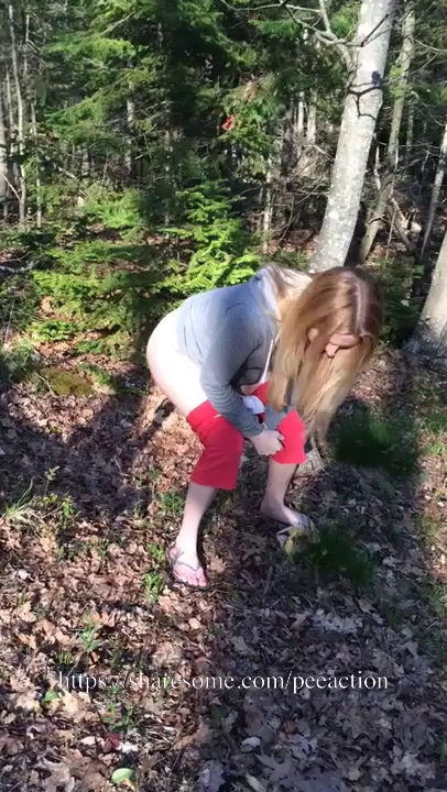 Video by PeeAction with the username @peeaction,  October 28, 2019 at 3:34 AM and the text says 'Recording her peeing in the woods, (NO this is not me recording a girl)

Upload from my collection, Follow the best pee blog for the best pee videos! Questions, Comments or Concerns just direct message me on here and I will get back to you.

*Want me to..'