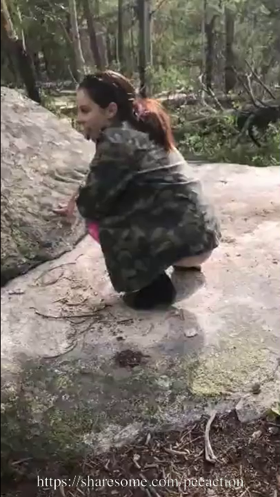 Video by PeeAction with the username @peeaction,  November 24, 2019 at 6:53 PM and the text says 'Girls hiking and peeing together, 

Upload from my collection, Follow the best pee blog for the best pee videos! Questions, Comments or Concerns just direct message me on here and I will get back to you.

*Want me to upload more public peeing videos? Then..'