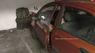 Video by PeeAction with the username @peeaction,  April 21, 2020 at 11:00 PM and the text says 'Major spray in the parking garage, 

Upload from my collection, Follow the best pee blog for the best pee videos! Questions, Comments or Concerns just direct message me on here and I will get back to you.

*Want me to upload more public peeing videos?..'