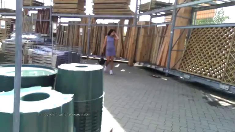 Watch the Video by PeeAction with the username @peeaction, posted on September 17, 2020 and the text says 'Lumber yard pee, 

Upload from our collection, Follow the best pee blog for the best pee videos! Questions, Comments or Concerns just direct message us on here and we will get back to you.

*Want us to upload more public peeing videos? Then share and..'