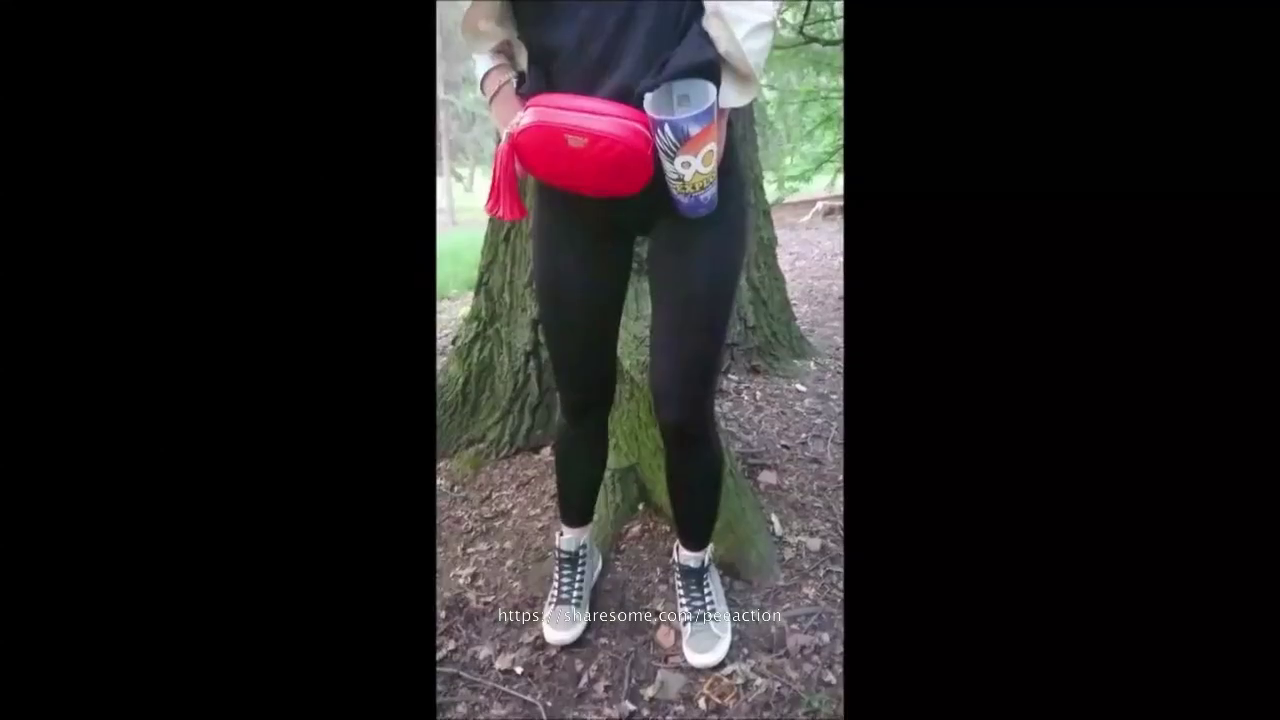 Video by PeeAction with the username @peeaction,  September 14, 2020 at 10:16 PM and the text says 'Squat on her walk through the woods, 

Upload from our collection, Follow the best pee blog for the best pee videos! Questions, Comments or Concerns just direct message us on here and we will get back to you.

*Want us to upload more public peeing videos?..'