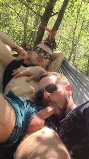 Video by upndowneveryday with the username @upndowneveryday,  March 13, 2024 at 4:51 AM. The post is about the topic Public Boys and the text says 'got bored camping'