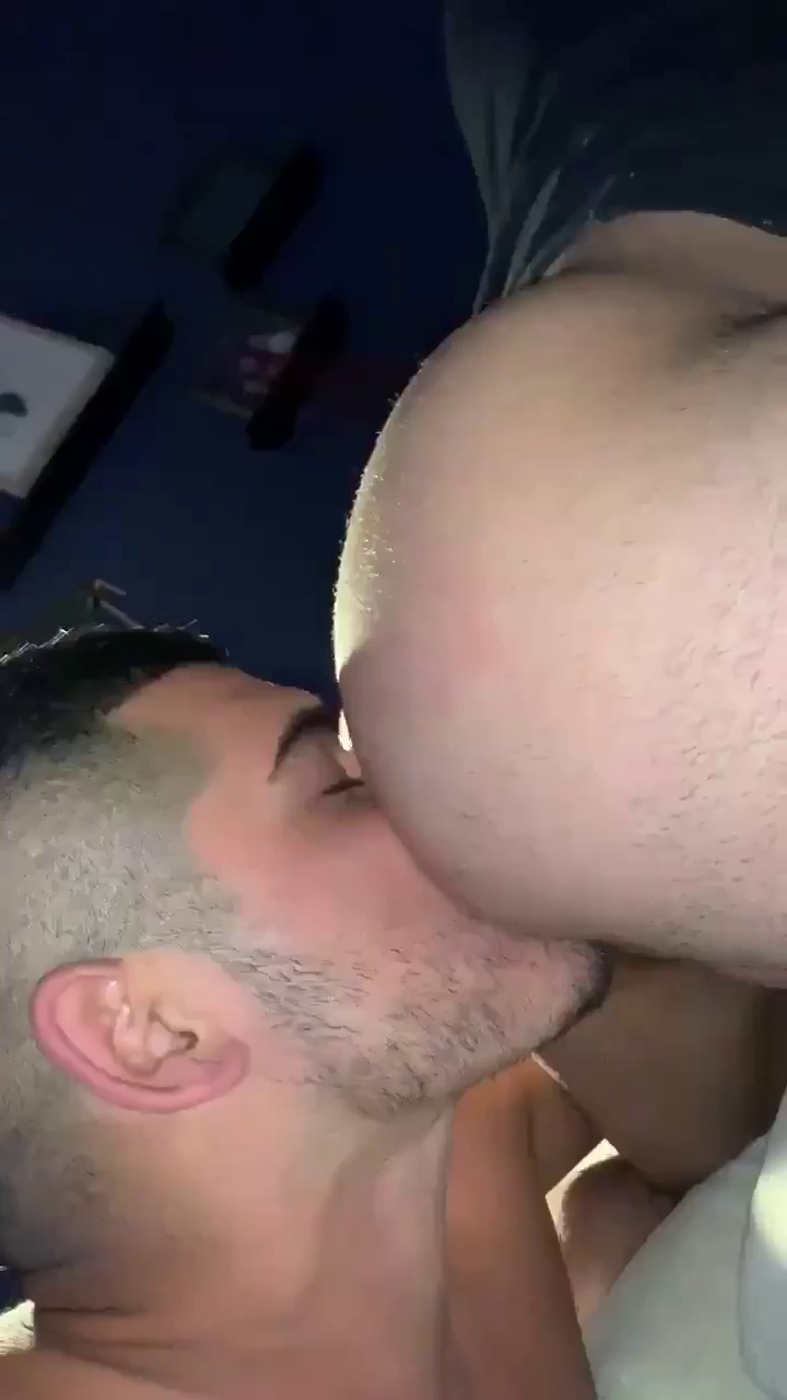 Video by Booty Broz with the username @BootyBroz,  July 9, 2019 at 9:44 PM. The post is about the topic Gay rimming and the text says 'Late-night Snack'