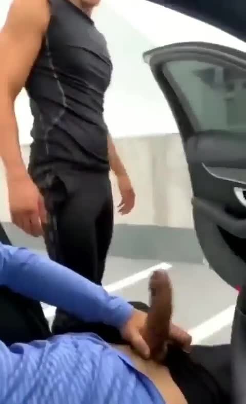 Shared Video by Booty Broz with the username @BootyBroz,  May 13, 2024 at 5:47 AM and the text says 'Looks like Angel's ccck was pleasured by a hot fuckhole!!!'