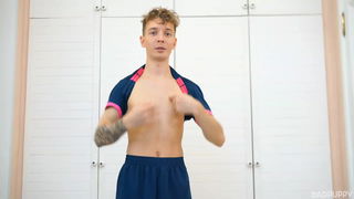 Video by BadpuppyOfficial with the username @BadpuppyOfficial, who is a brand user,  July 9, 2024 at 2:45 PM. The post is about the topic Gay Porn and the text says 'Christian whacks his thick, uncut cock while teasing his tight hole
https://www.badpuppy.com/tour/trailers/Christian-Hermes.html
#fitlads #gayfit #gay  #muscles  #hunk #jock #solo'