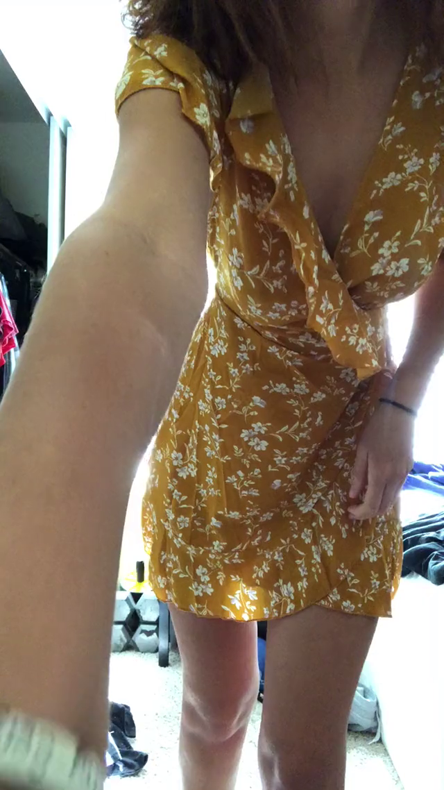 Video by undefined with the username @undefined,  August 11, 2019 at 5:47 PM. The post is about the topic Amateurs and the text says 'NewDress'