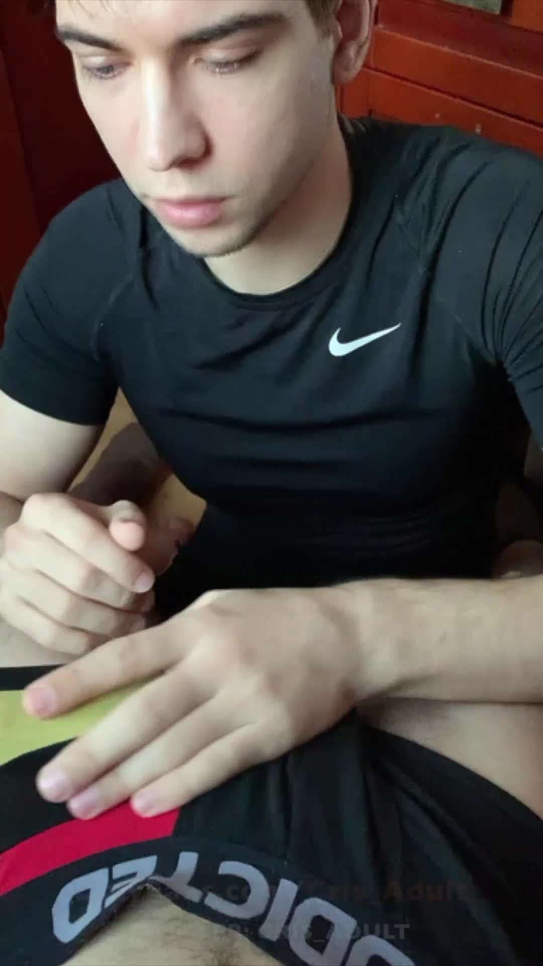 Video by skypavel with the username @skypavel, who is a verified user,  March 24, 2022 at 10:58 AM. The post is about the topic Gay and the text says '#blowjob #suck #bigdick'