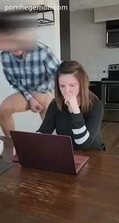 Video by mege with the username @mege,  May 30, 2023 at 1:36 PM. The post is about the topic blowjob and the text says 'Im trying to get some work done'