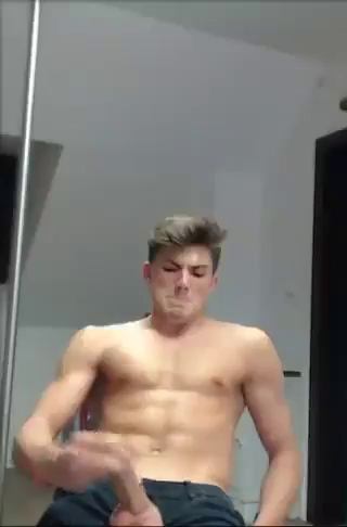 Video by snguys with the username @snguys,  January 18, 2020 at 7:28 PM. The post is about the topic gay cum and the text says 'Slow down friends hihi'