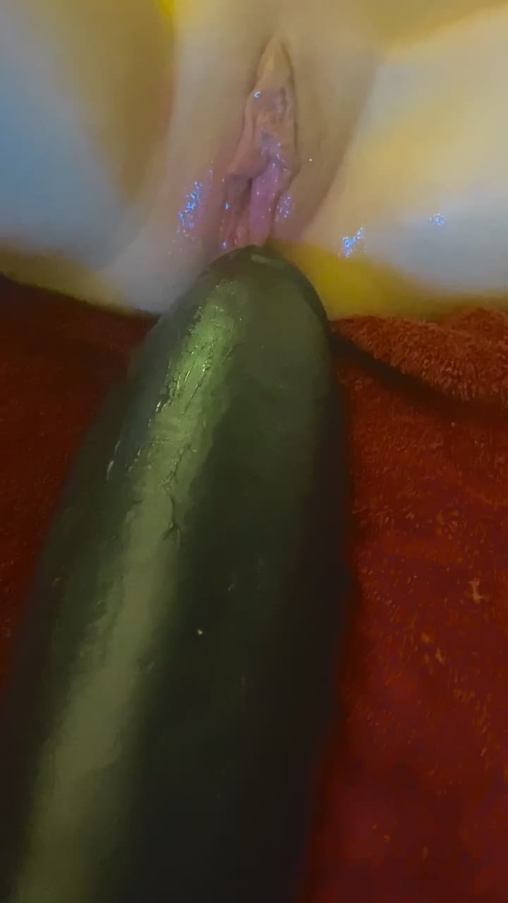 Video by Stag.Dreams with the username @Stag.Dreams,  February 21, 2022 at 9:39 PM. The post is about the topic Extreme Dildos and the text says 'this is another amateur video of my wife taking a massive BBC dildo deep. this dildo is over 4" thick!'