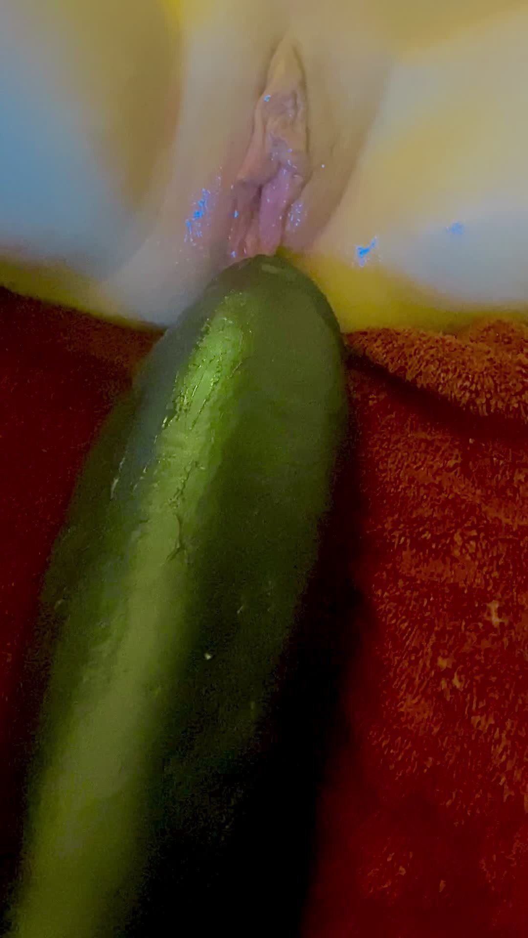 Video by Stag.Dreams with the username @Stag.Dreams,  September 2, 2023 at 10:03 PM. The post is about the topic Monster Dildo and the text says 'proud of my wife for this one. this is Hankey's XXL Boss Hogg Dildo (13" around) - she took this suprisingly deep. She is 5'7" 120 lbs. so this was quite the accomplishment!'