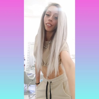 Video by CandieCross with the username @CandieCross, who is a star user,  October 9, 2020 at 10:35 AM. The post is about the topic Public Nudity and the text says 'What i do when i go to make my hair ?! 🤭😁♥️ Crazy Girl 😁♥️ #sexy #hot #blonde #skinny'