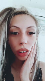 Video by CandieCross with the username @CandieCross, who is a star user,  April 13, 2021 at 9:42 AM and the text says 'Be my Lollipop 🍭 #play #lick #lips'