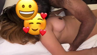 Video by iamlucky with the username @iamlucky,  December 16, 2023 at 5:56 PM and the text says 'i love the seduction of stranger male. #threesome #sharedwife #mfm #horny #bigboobs #seduce #sex #pussy #hotel #kissing #'