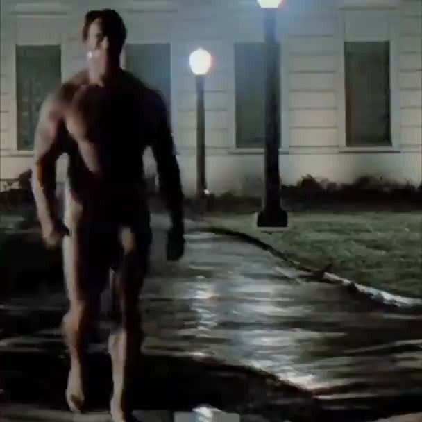Video by Ivan Ivanov with the username @argos2019,  April 20, 2024 at 2:39 PM. The post is about the topic Tumblr Dads and the text says 'Arnold Schwarzenegger NUDE 
in The Terminator (1984)'