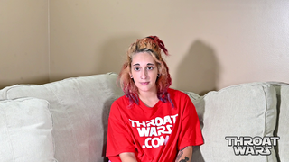 Video by ThroatWars™ with the username @ThroatWars,  June 20, 2019 at 10:59 AM. The post is about the topic blowjob and the text says 'Gia Lovely (Mary Jane) will be coming soon to ThroatWars.com!'