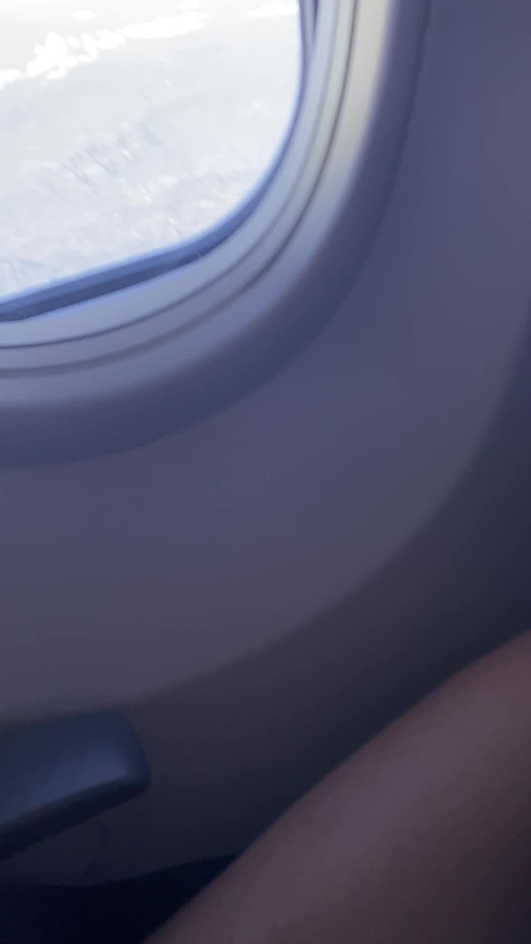Video by Sunny and Lightning with the username @SunnyLightning,  October 17, 2021 at 11:58 PM. The post is about the topic Public naughty things and the text says 'No panties on the plane = lots of fun! Mile high club'