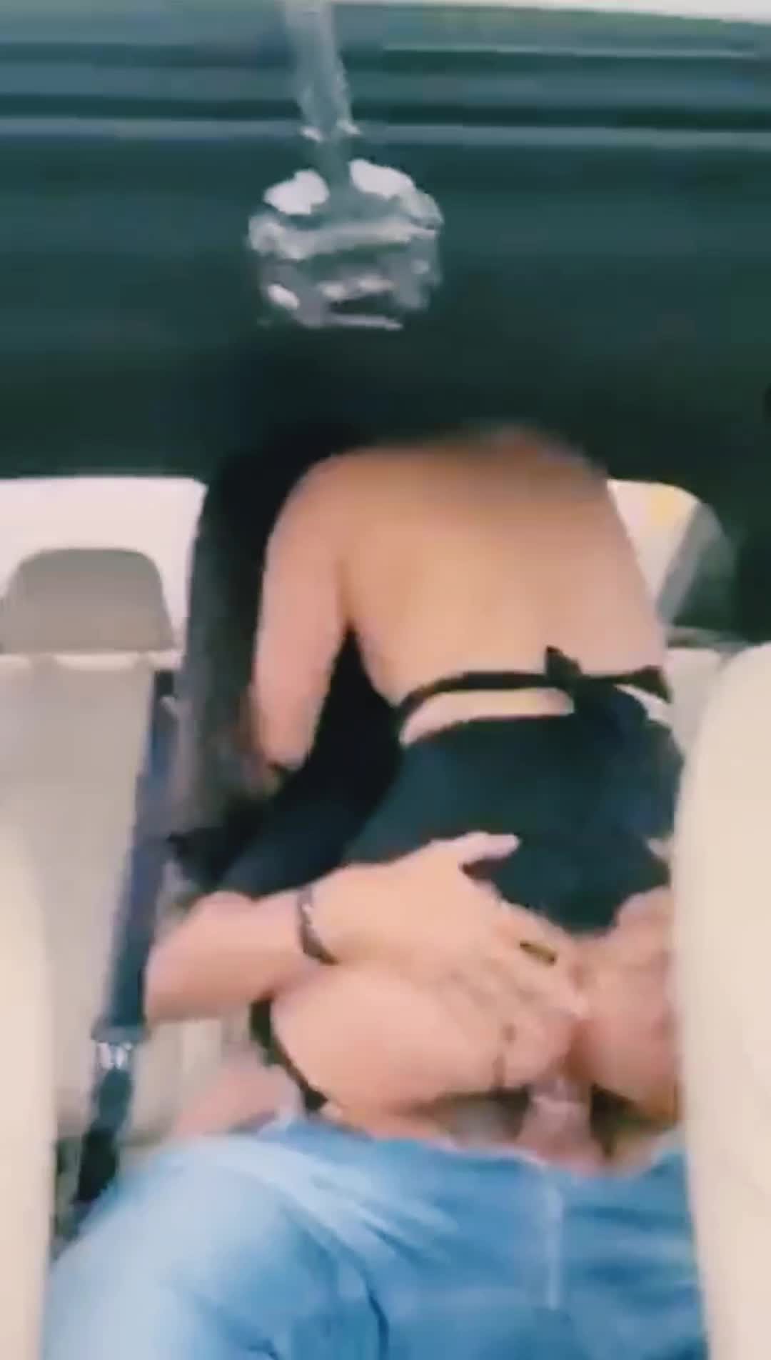 Video by Candyonheels with the username @Candyonheels,  July 13, 2022 at 10:46 AM. The post is about the topic Amateurs and the text says 'Road trips are always fun with me hitchhiking everyone's cock #slut #candyonheels #carsex #exhibitionist'