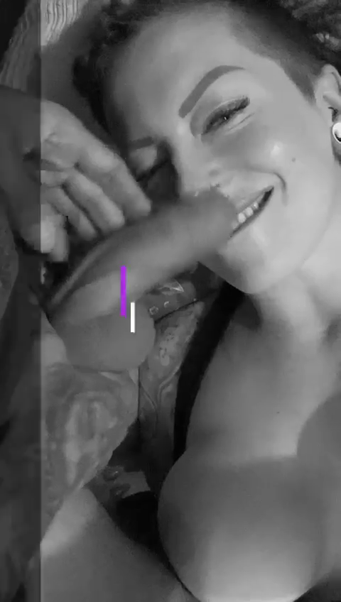 Shared Video by MrManson33 with the username @MrManson33, who is a star user,  November 1, 2019 at 4:50 PM and the text says 'who wants to see more of this 😜 #cocksucking #blowjob'