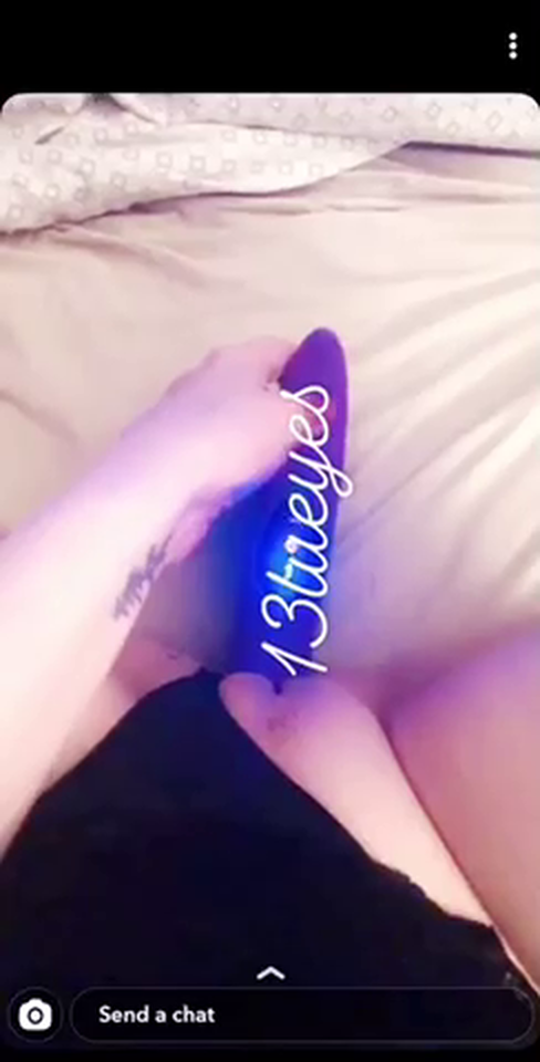Video by l3lueyesFanClub with the username @l3lueyesFanClub,  March 19, 2020 at 9:45 PM. The post is about the topic Pussy and the text says 'got a new toy. time to play with my pussy till i cant move'