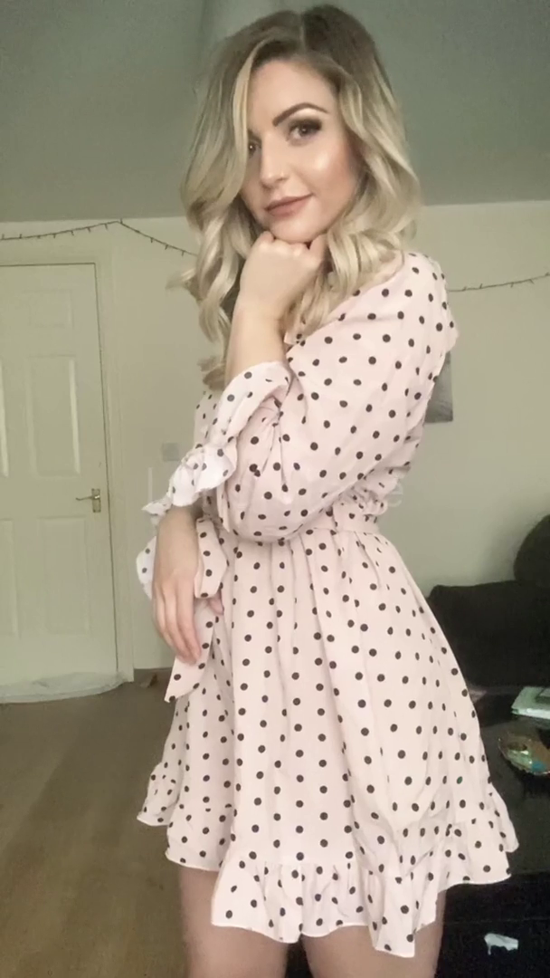 Video by bull21 with the username @bull21,  November 14, 2020 at 6:27 PM. The post is about the topic Teen and the text says 'Do you guys like my new Dress.... I bet you’ll prefer what’s underneath'