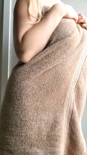 Video by bull21 with the username @bull21,  November 24, 2020 at 8:54 PM. The post is about the topic Teen and the text says 'I'm just trying to grab your attention by dropping my towel'