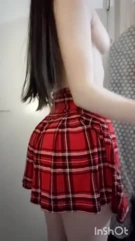 Video by bull21 with the username @bull21,  January 23, 2021 at 11:59 AM. The post is about the topic Teen and the text says 'Do you like easy access skirts like this'