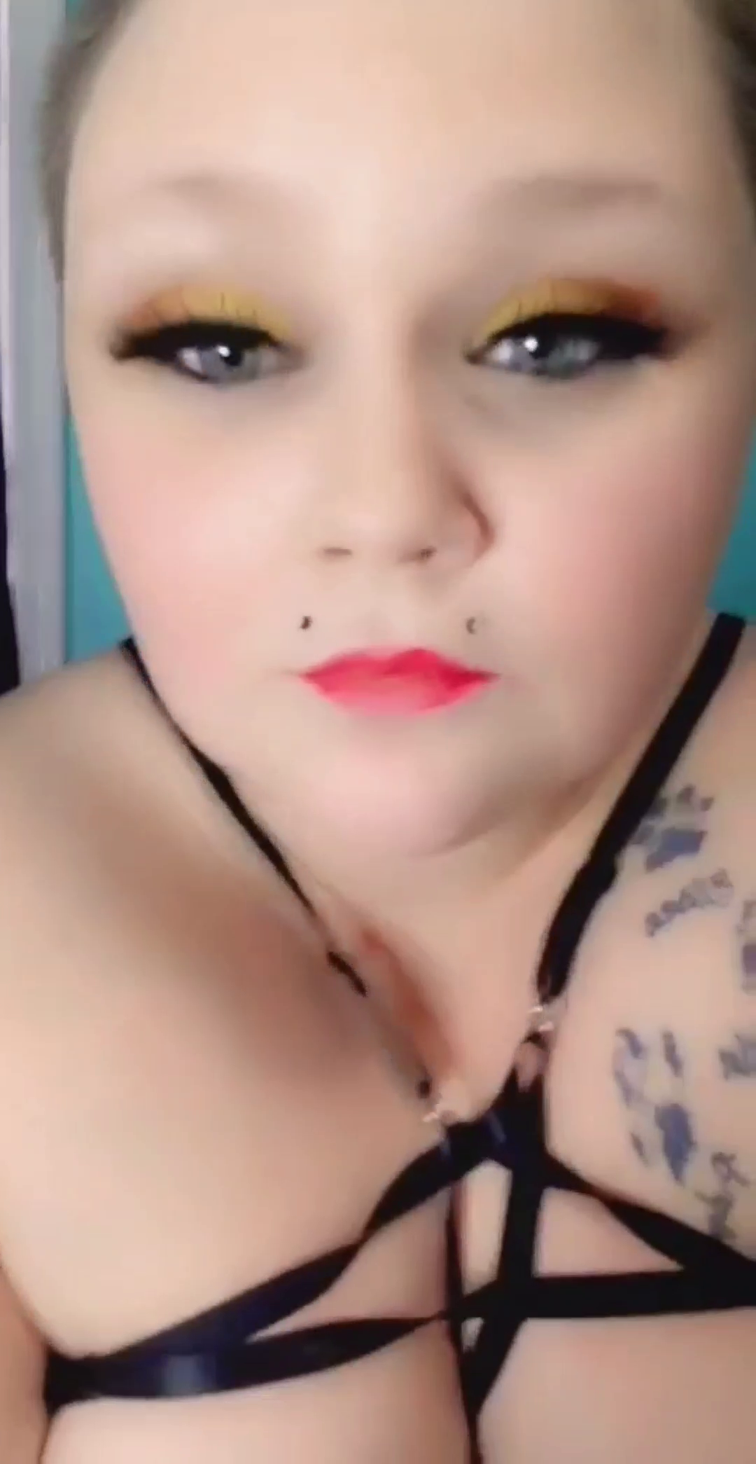Video by Vixey Maeve with the username @vixeymaeve, who is a star user,  April 7, 2020 at 3:18 AM and the text says 'Getting your face fucked is 10 times hotter when your lipstick gets smudged 🤤
View the video that goes wirh this clip at my website!'