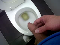 Pissing at gym