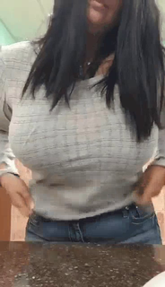 Video by chakeda with the username @chakeda,  October 14, 2019 at 1:57 AM. The post is about the topic Big Breast Lover and the text says 'd-d-drop the tits!'