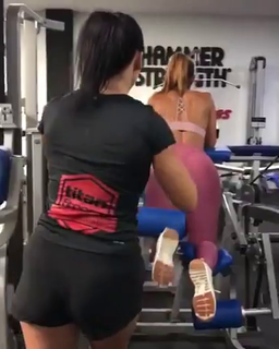 Video by Boyz W/ Lewd with the username @boyzwithlewd,  November 28, 2020 at 9:25 PM. The post is about the topic Amateurs and the text says 'This what ur wife do in gym'